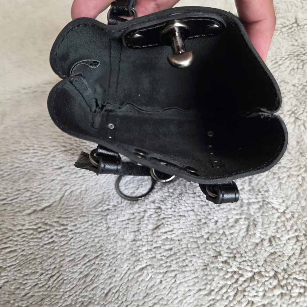 Patricia Nash Black Mini Leather Bag - Picture 7 of 12